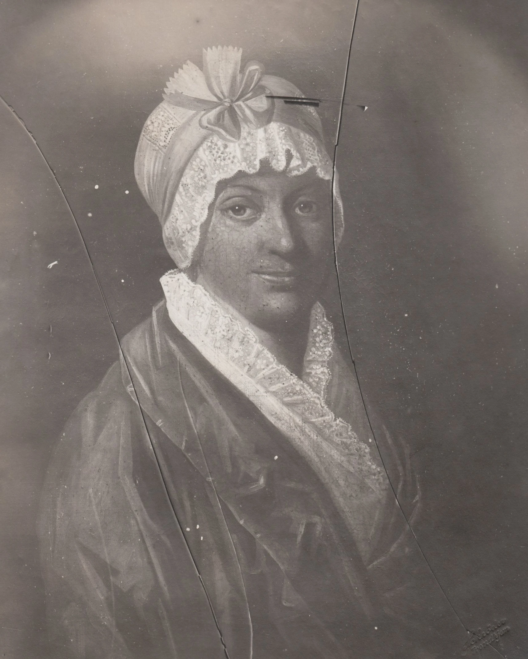 an old black and white po of a man in traditional clothes