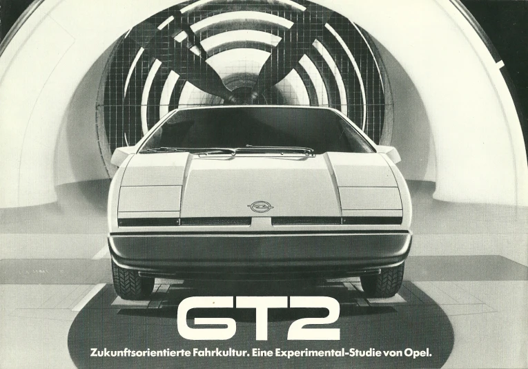 the advertit features an automobile that reads gt2