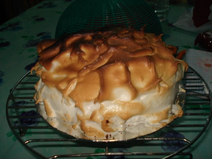 this is a delicious bundt cake on top of a rack