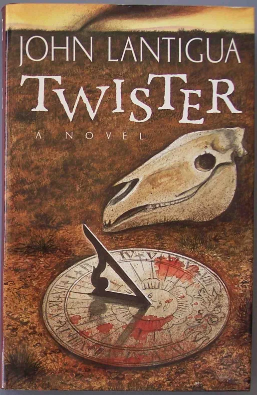 a cover with a horse head, an antelope and the words twister