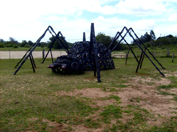 an art installation in the middle of nowhere