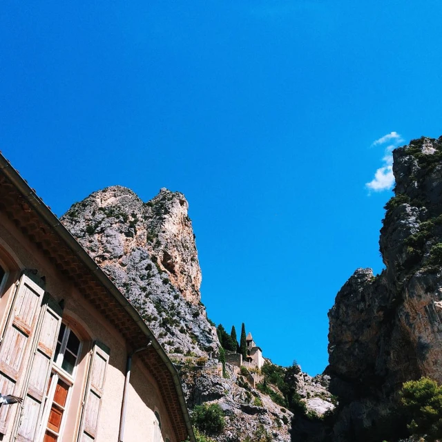 view of castle against the sky during daytime