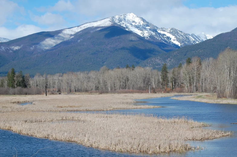 there are three rivers running together in the wilderness