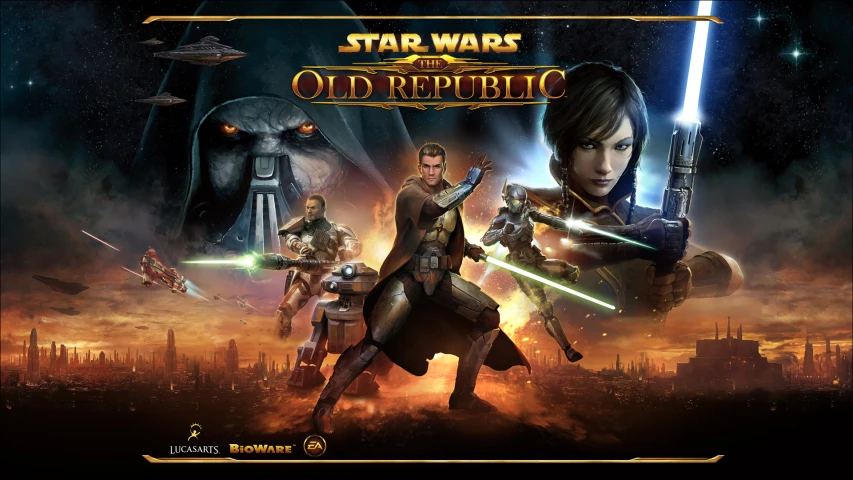 star wars the old republic on a dark background