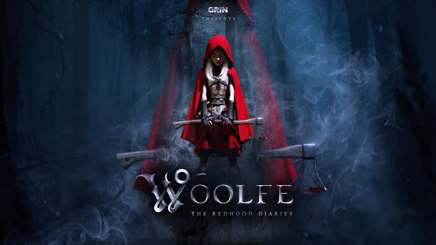 an animated style poster for the movie woole