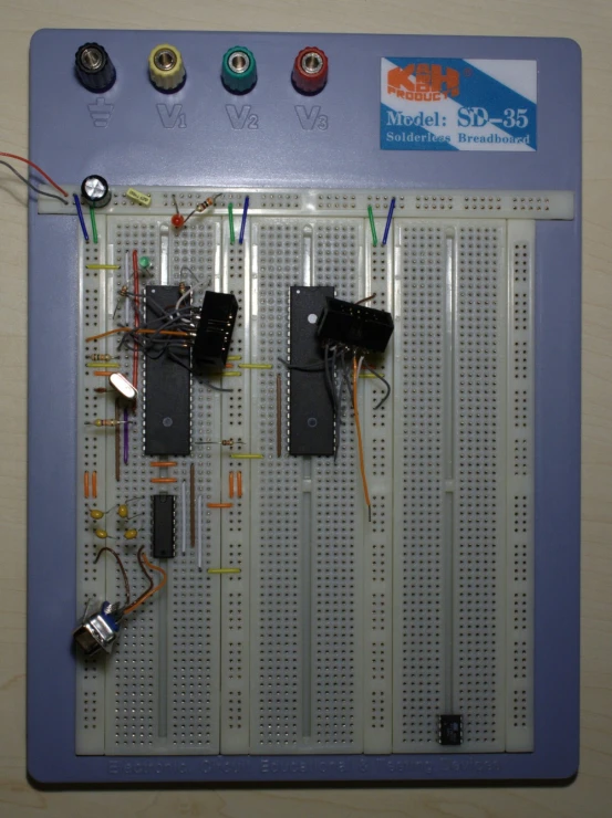 the electronic circuit board is attached to many other components
