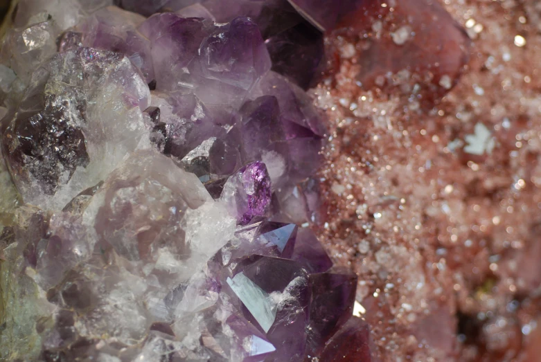 a pile of various types of crystals