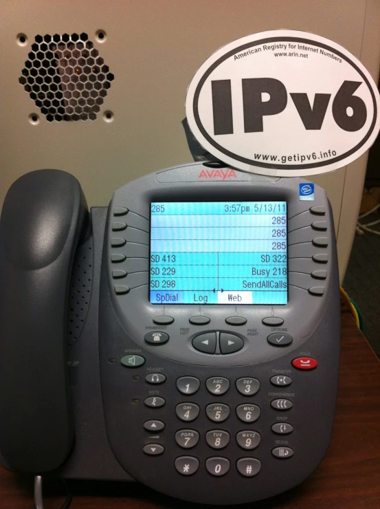 a ip vo - 6 telephone, which is currently used by the ip vo6 and ipv6