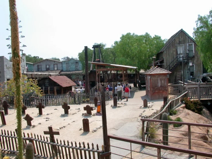 the ghost town is an attraction for tourists