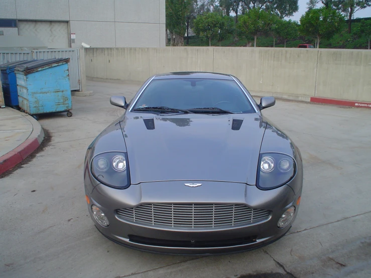 a car that is sitting in the street