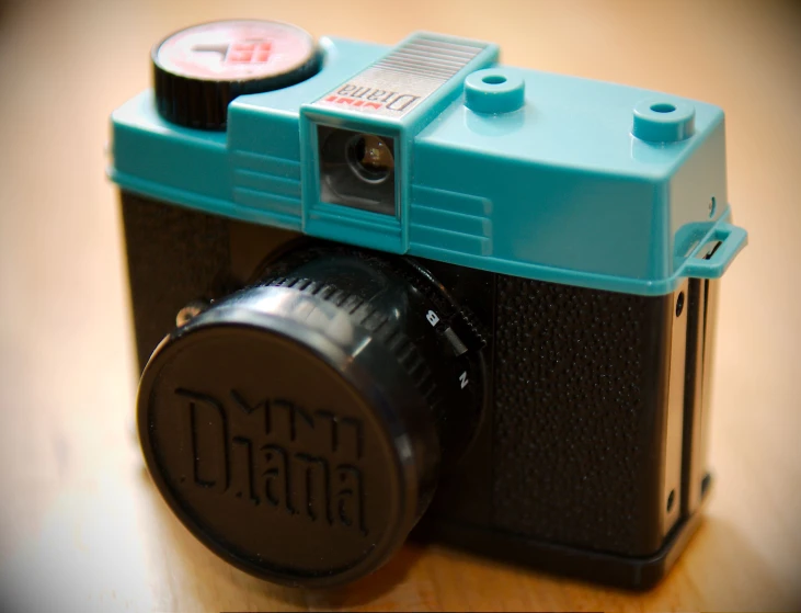 an image of a camera on a table