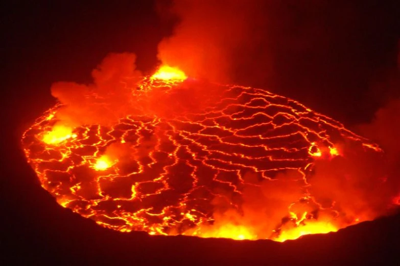an image of the inside of a volcano
