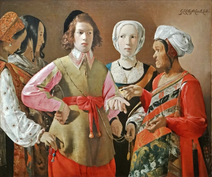a portrait of four women with their hand on the woman's shoulder