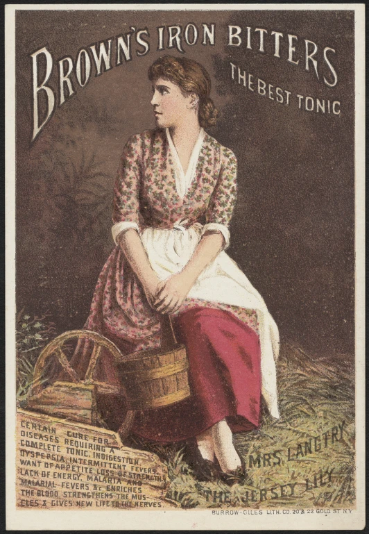 a drawing of a woman sitting down wearing a white apron