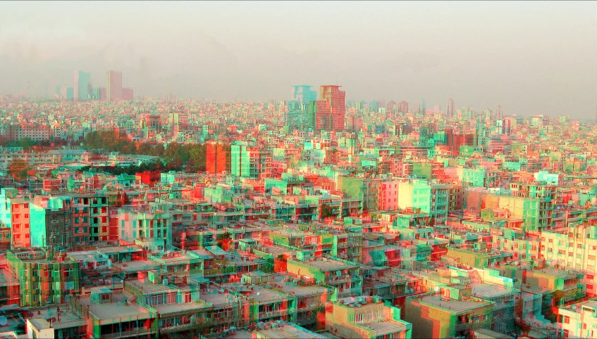 3d rendering of a city and lots of buildings