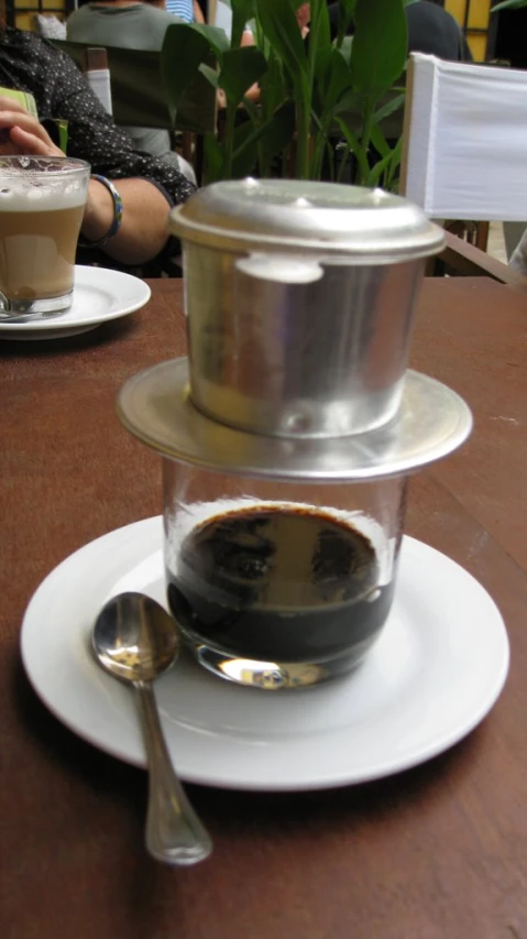 two cups of coffee on top of saucers