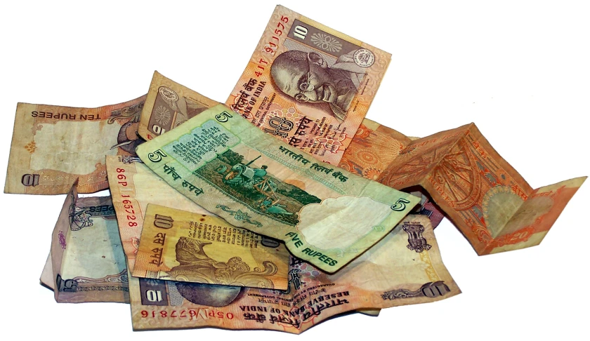 indian notes are being used to create a money bank