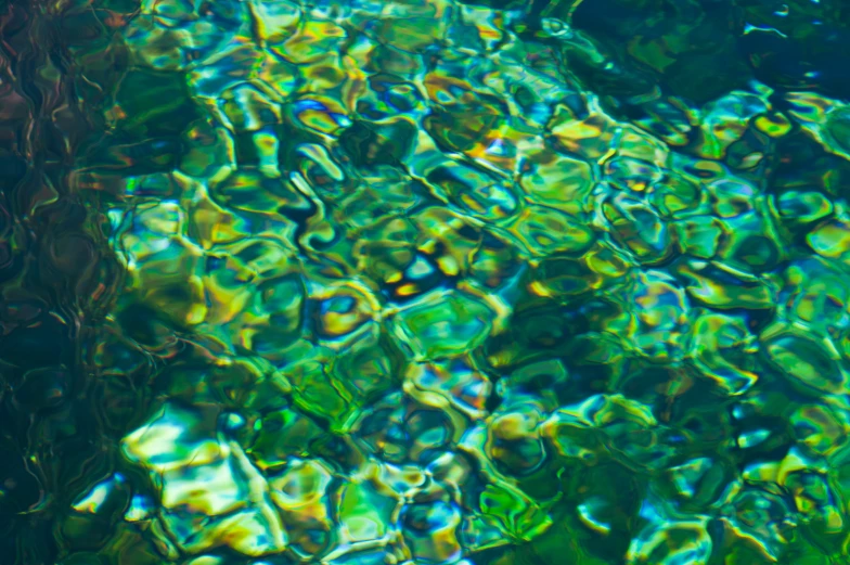 a picture taken from above looking at some water