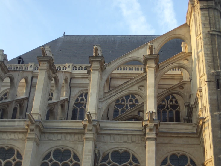 the building is made up of old brick and stone