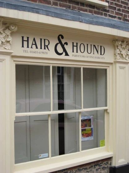 the hair and hound is an upscale boutique