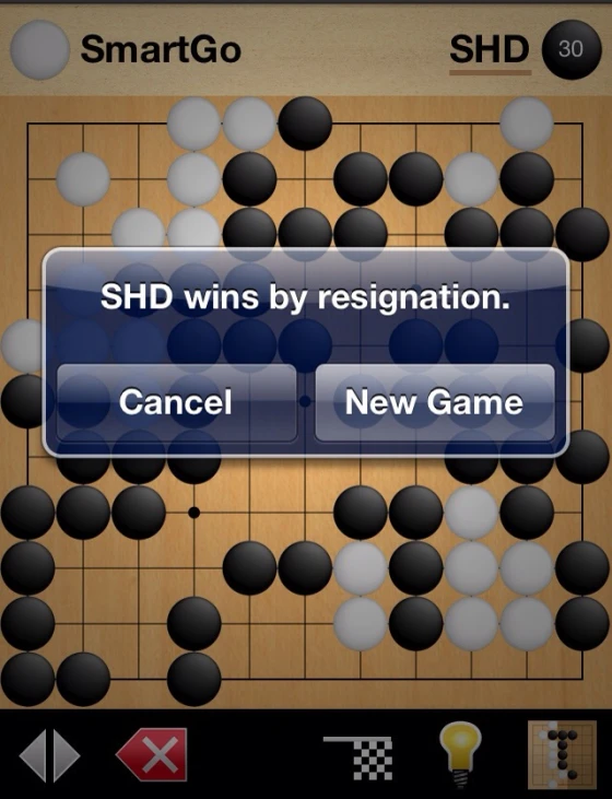 a sud board game with the words sbsd wins by resignation