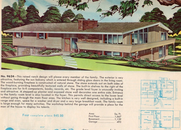 a house is featured in the 1953 sears catalogue