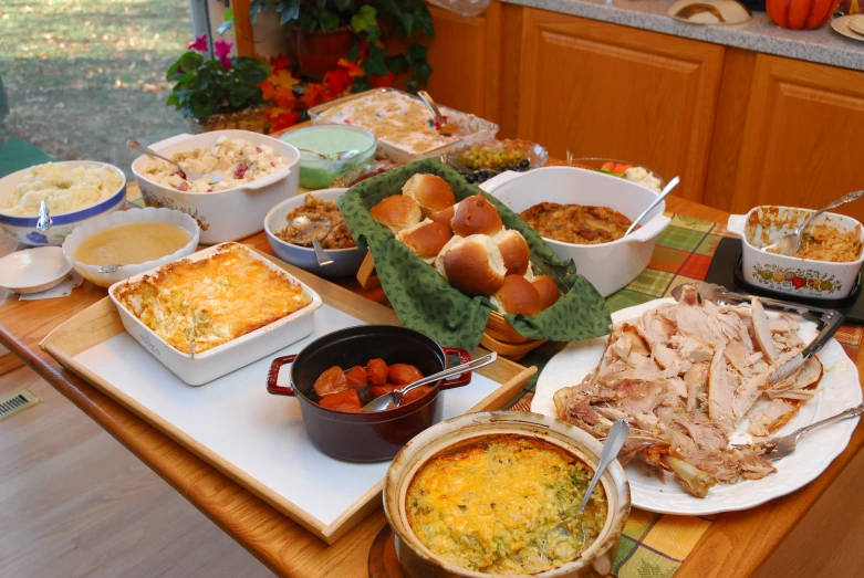an image of a variety of food and appetizers