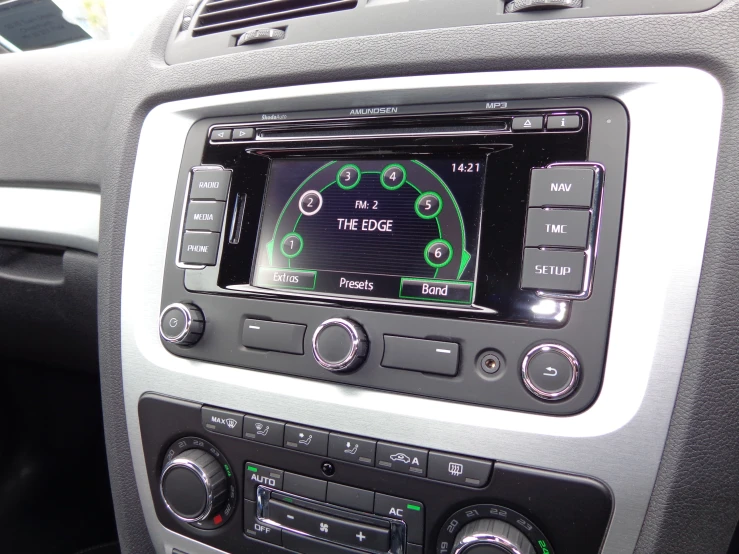 the electronic instrument in the car is very small