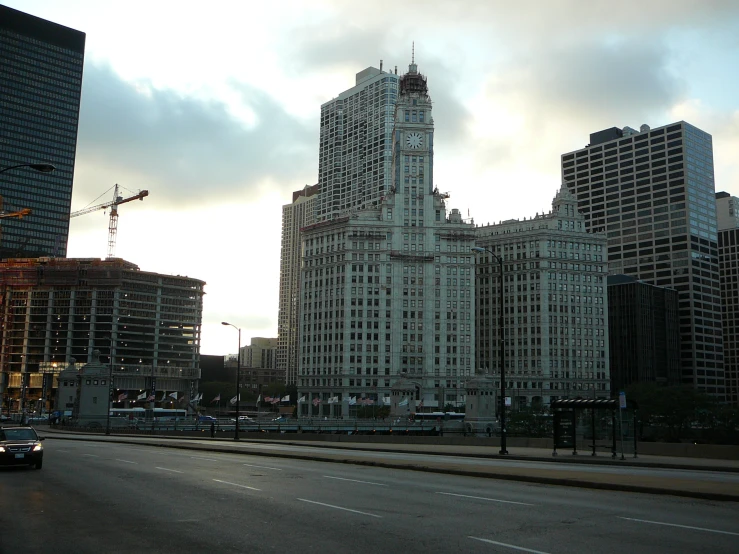 a big city with some very large buildings