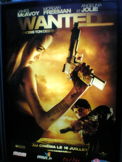 an advertit for a movie about women with guns