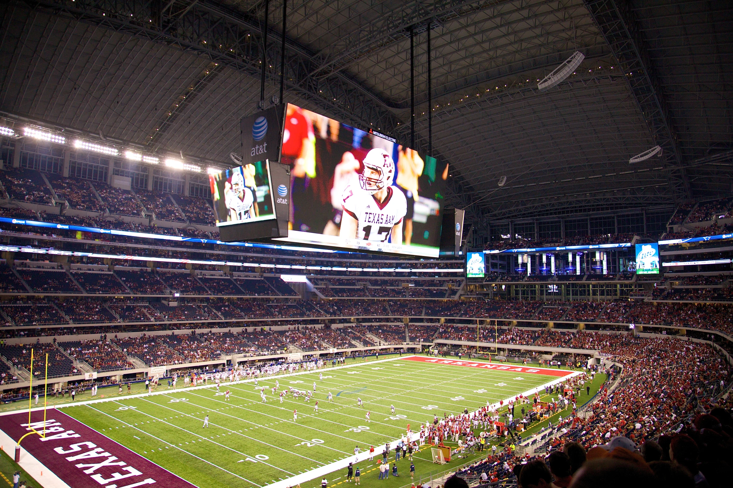 a game is being played at an empty stadium