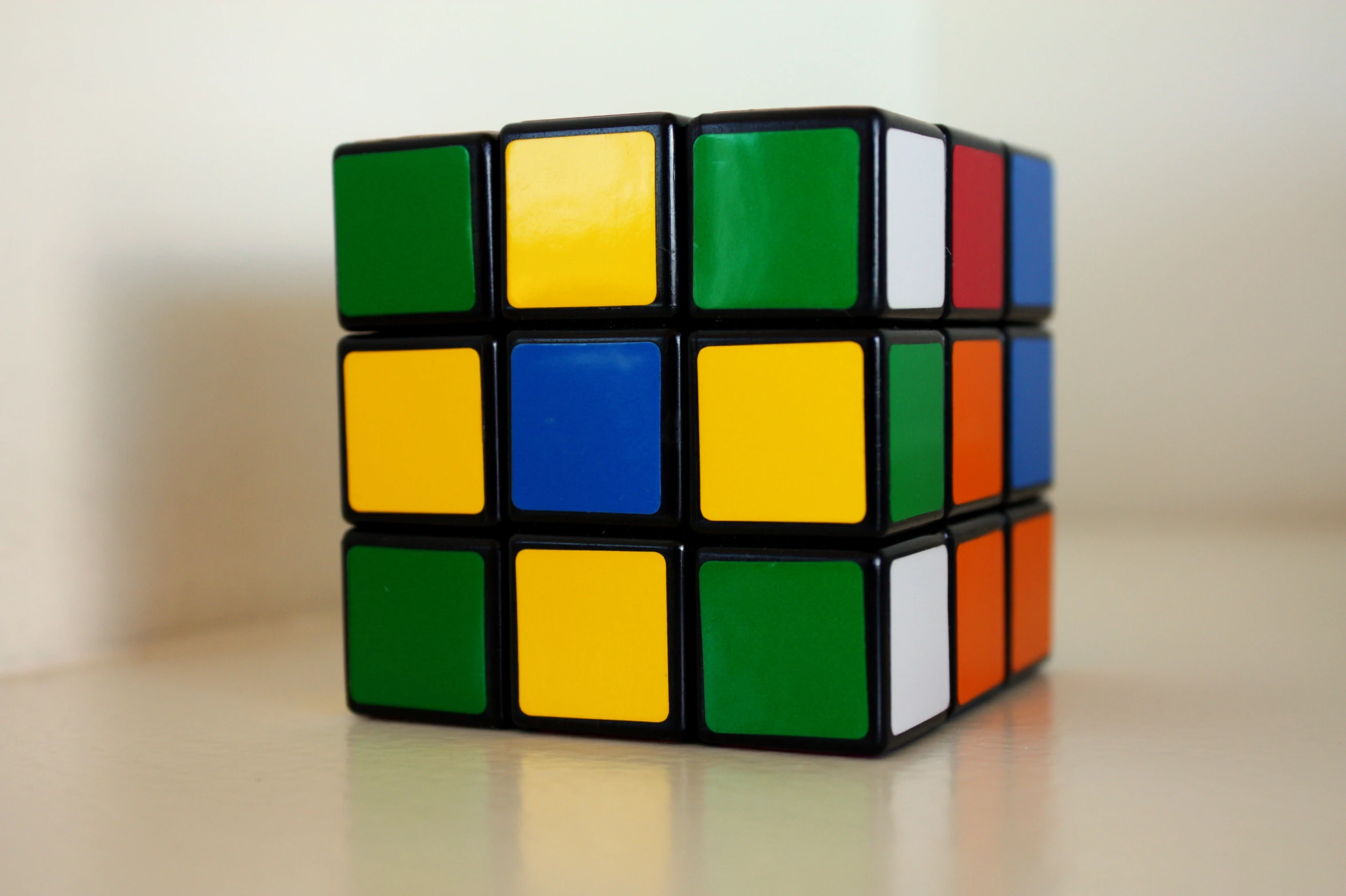 there is a rubik that is multicolored