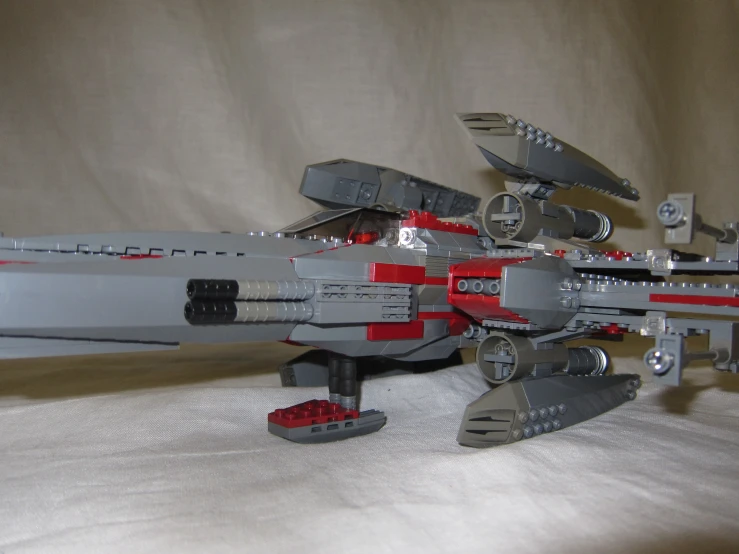 lego star wars ship made out of legos