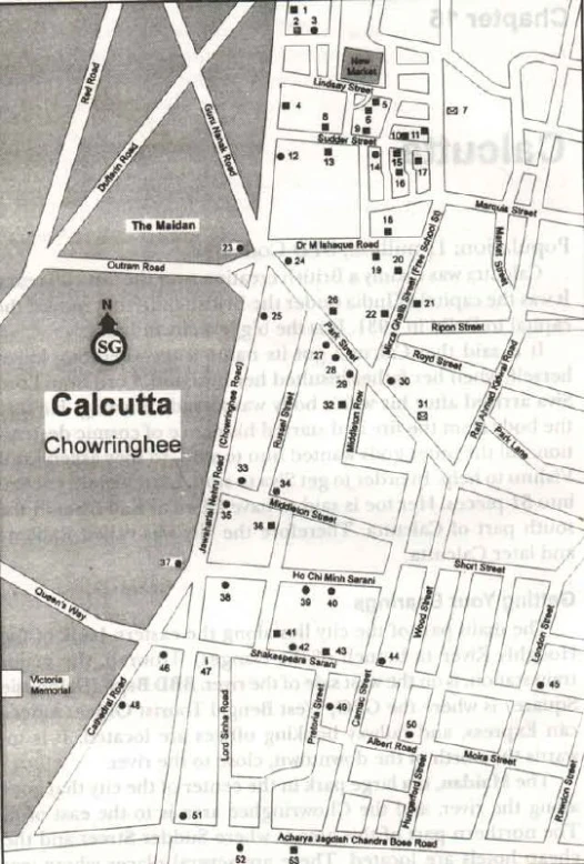 a black and white map showing the location of calculata growinghee