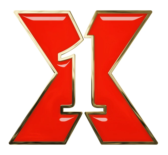 red letters k are a symbol of the letter k