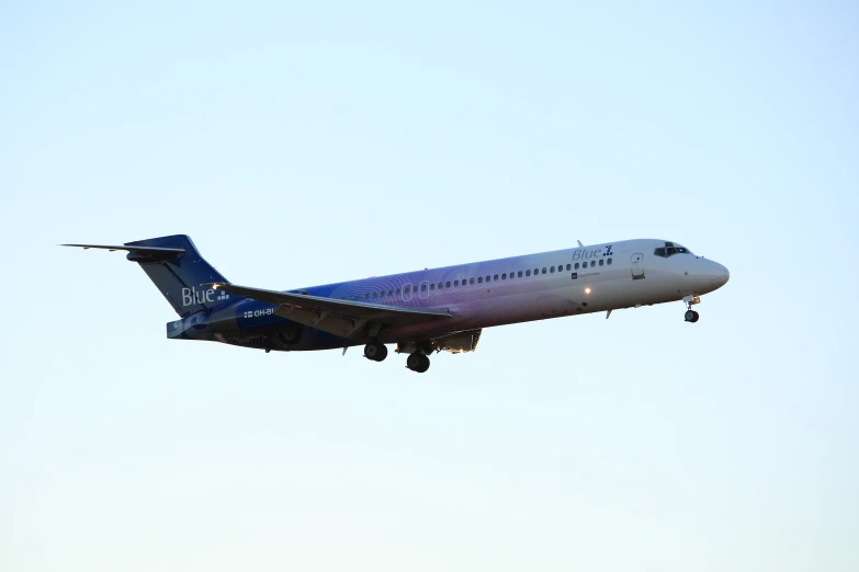 an air canada passenger jet flying in the sky