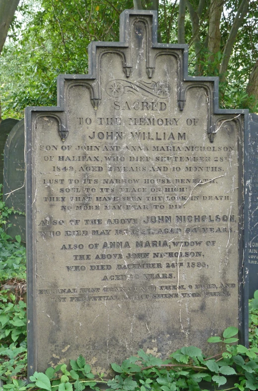 a large cemetery with some stone features all around it