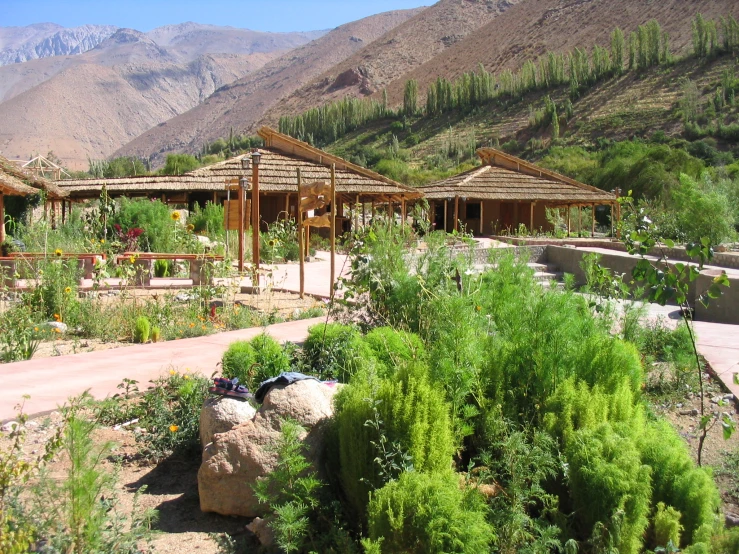 a view of the beautiful mountains in the valley