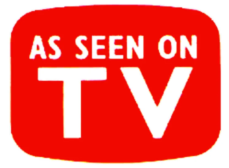 the as seen on tv logo