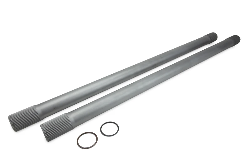 2 pc grey round flexible pipe kits