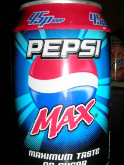an image of pepsi max can on a table