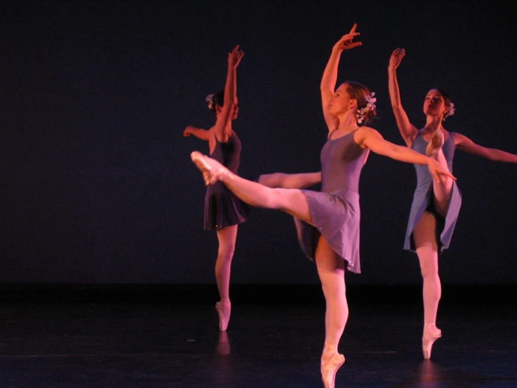 dancers doing different movements in an event