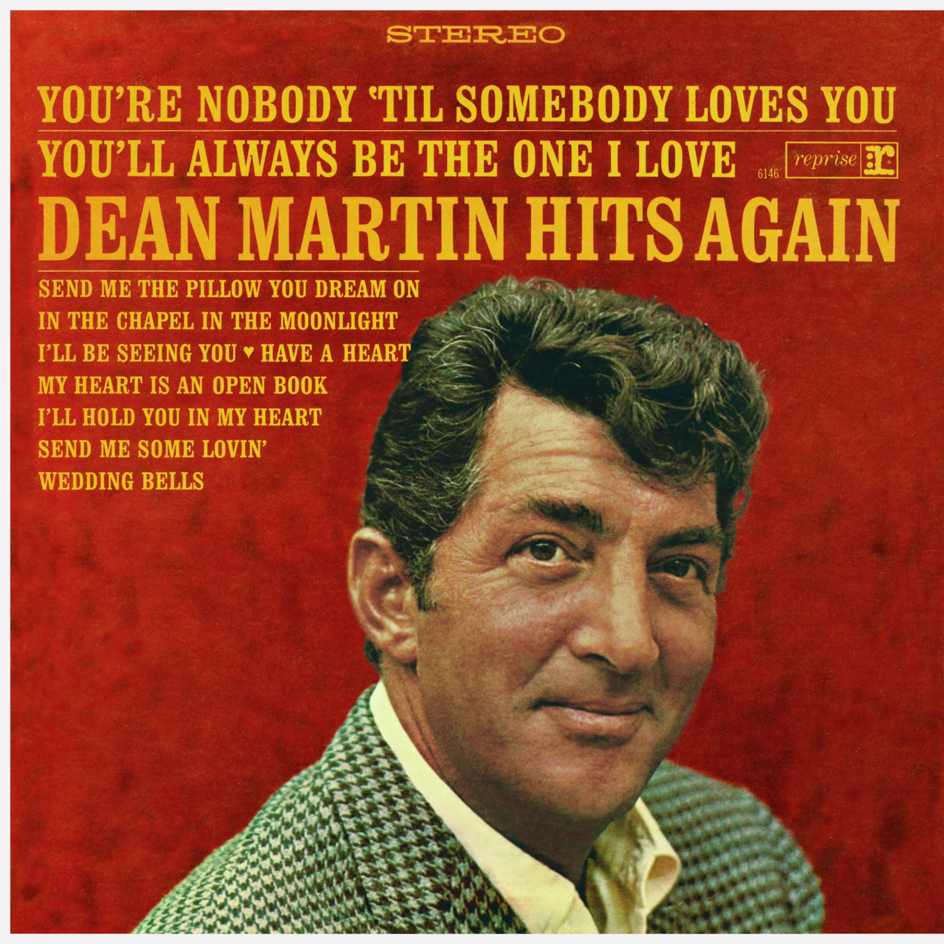 a poster from the magazine dean martin hits again