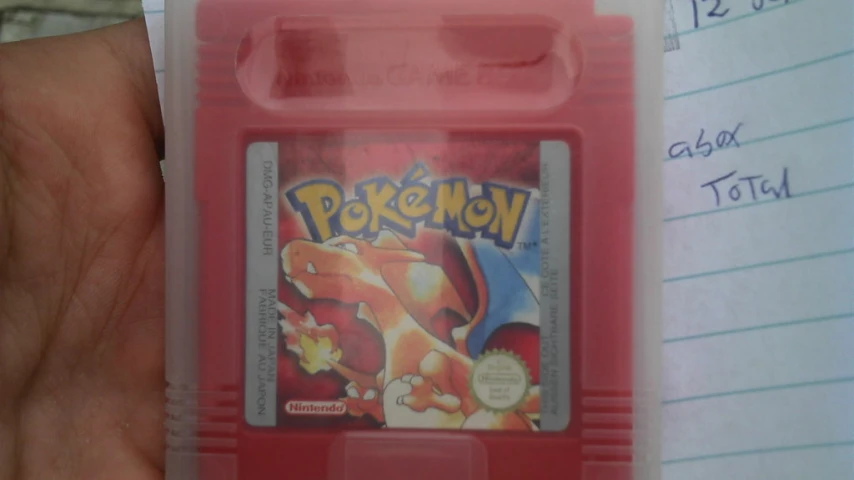 a card case with pokemon cards on it
