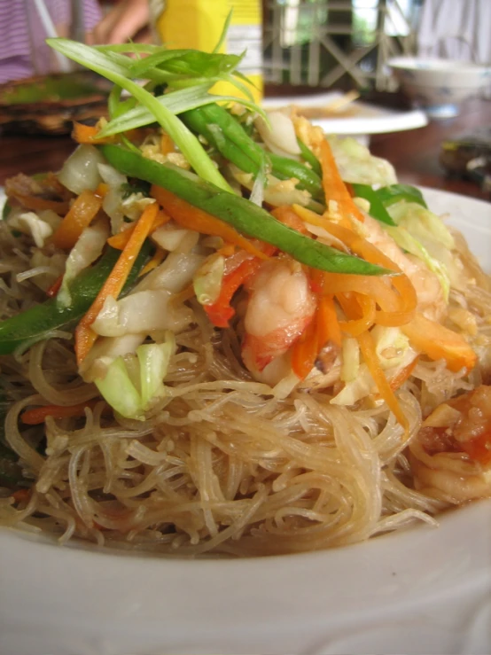 this is a asian dish of noodles and vegetables