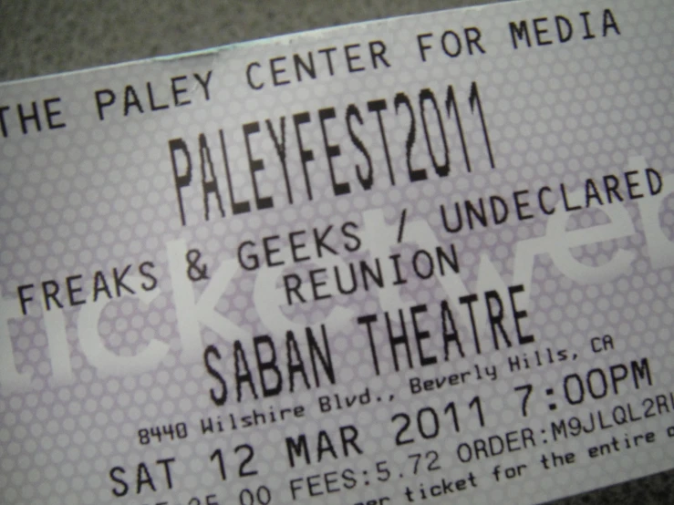 a ticket that has the words pallevectum on it