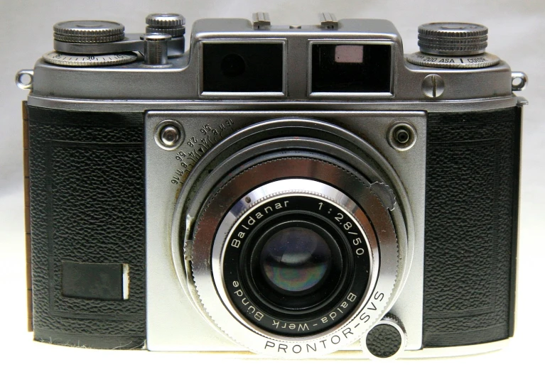 a camera that is open to the front