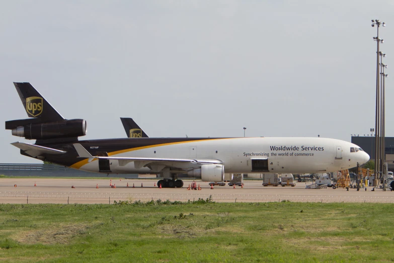 the airplane is waiting for people to board it