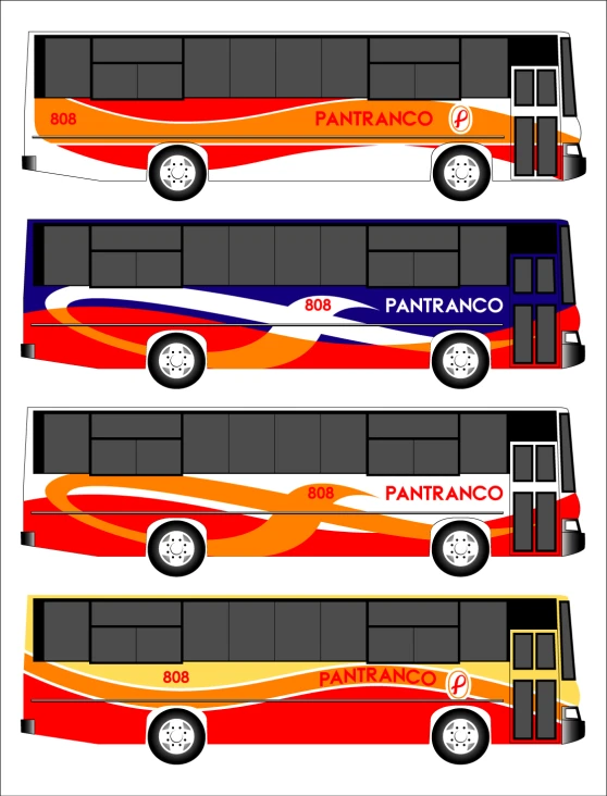 the color scheme for a bus that is painted yellow and red