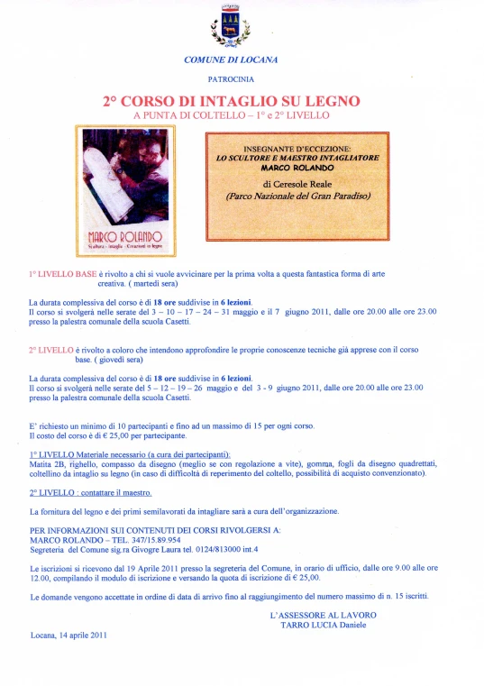 a flyer is shown for a seminar